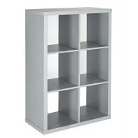 Squares Plus 6 Cube Storage Unit - Grey