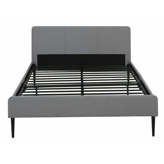 Kristopher Double Fabric Bed Frame - Grey