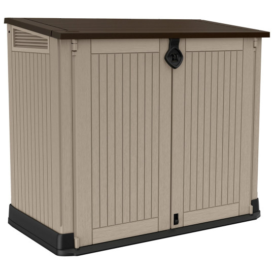 Keter Store It Out Midi 880L Garden Storage Box-Beige Brown ( B Grade )