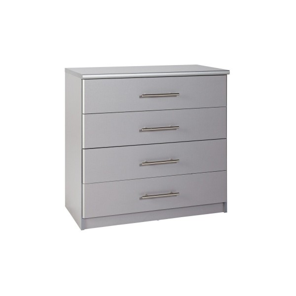 Normandy 4 Drawer Chest - Grey