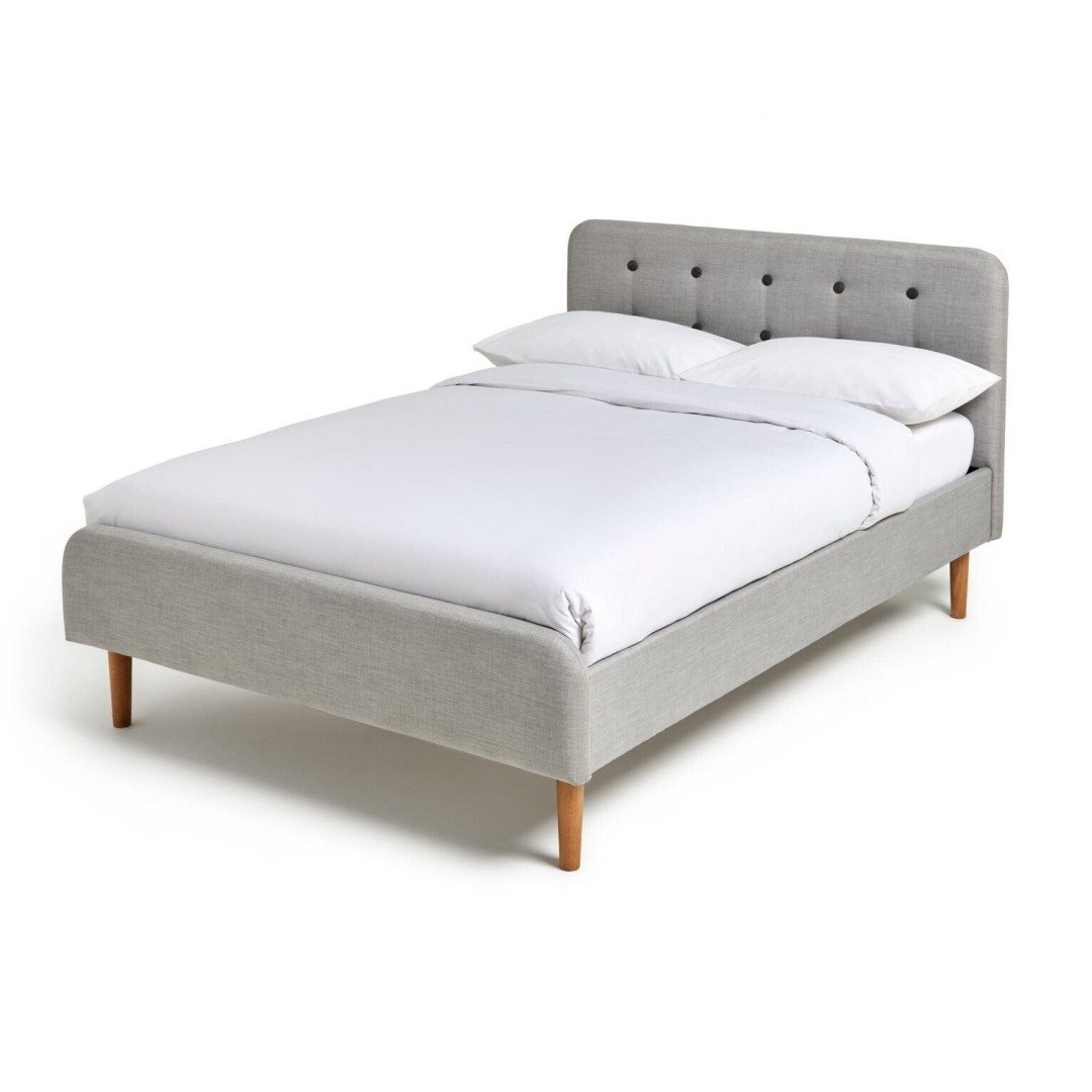 Aspen Single Bed Frame - Grey