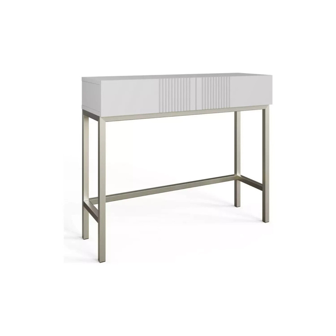 Frank Olsen Iona 2 Drawer Console Table - White