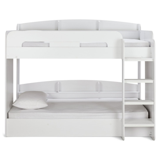 Ultimate Bunk Bed Frame - White | Multi Level Bedroom Setup