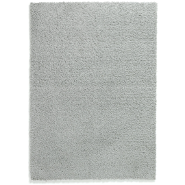 Habitat Cosy Dove Grey Shaggy Rug - 230x160cm | Soft Large Grey Living Room Rug