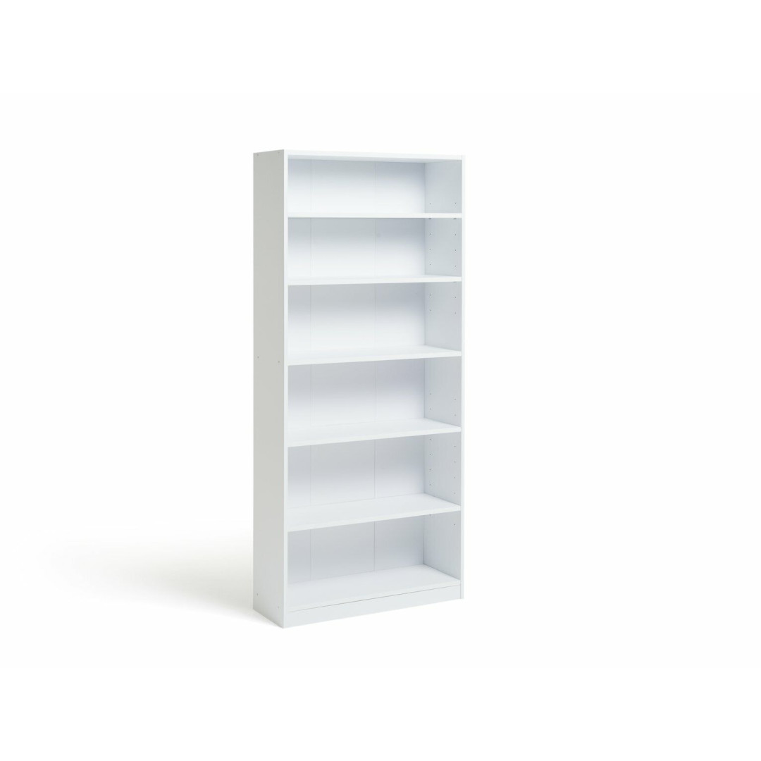 Maine Deep Bookcase - White