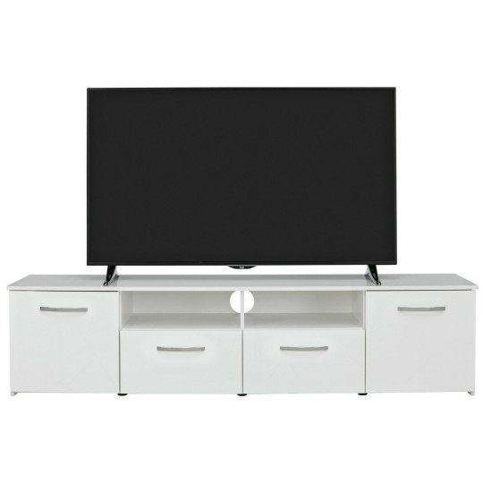 Hayward 2 Door TV Unit - White Gloss