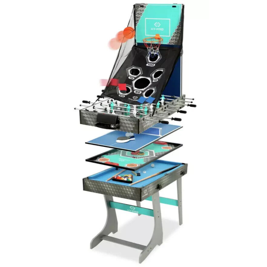 Hy-Pro 8 in 1 Folding Multi Games Table ( B Grade 24408 )