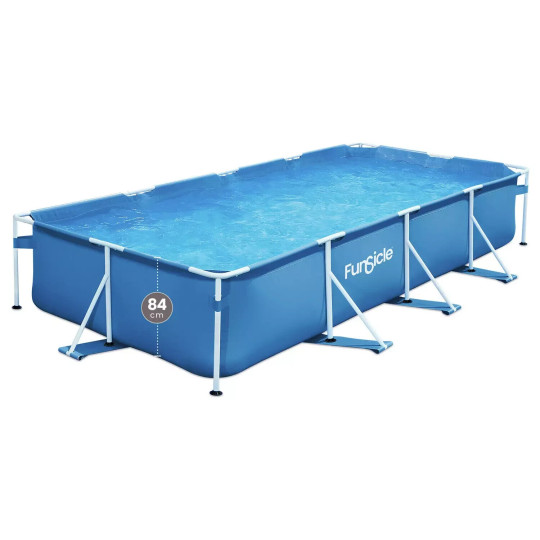 Funsicle Rectangular Frame Outdoor 15ft Pool