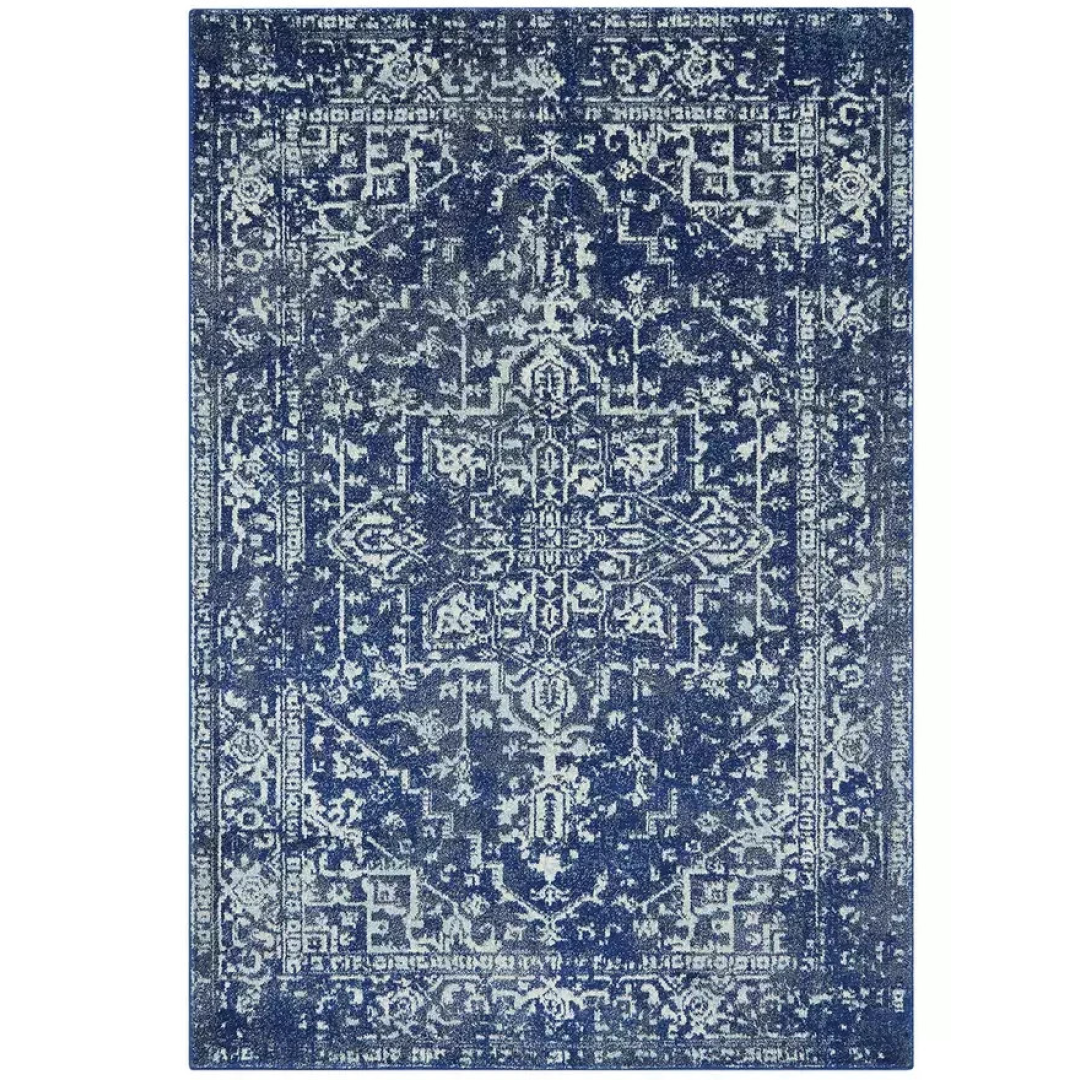 Asiatic Nova Abstract Rug 80x150cm Blue | Modern Living Room Floor Rug Carpet Asiatic Nova Abstract Rug 80x150cm Blue | Modern Living Room Floor Rug Carpet
