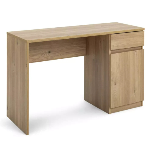 Habitat Jenson 1 Drawer Office Desk - Oak