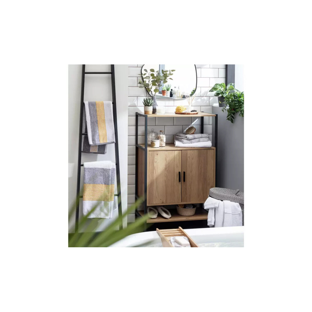 Loft Living 2 Door Cabinet - Oak