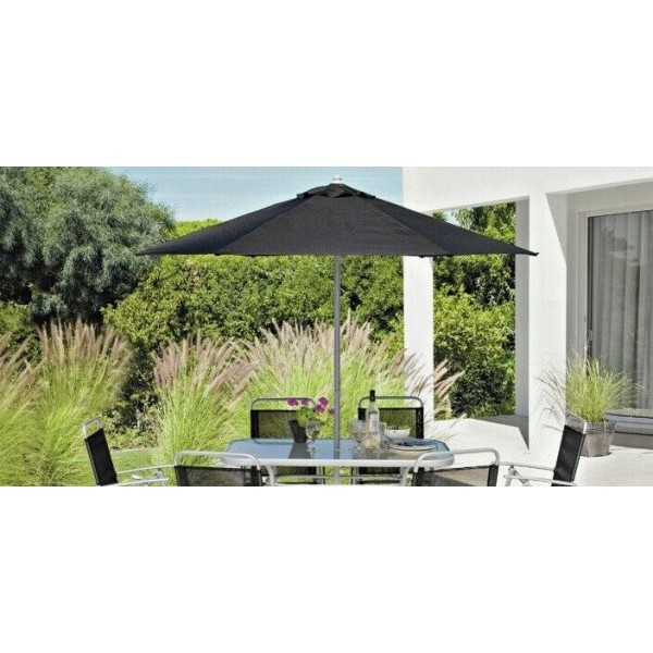 Pacific 2m Parasol - Black