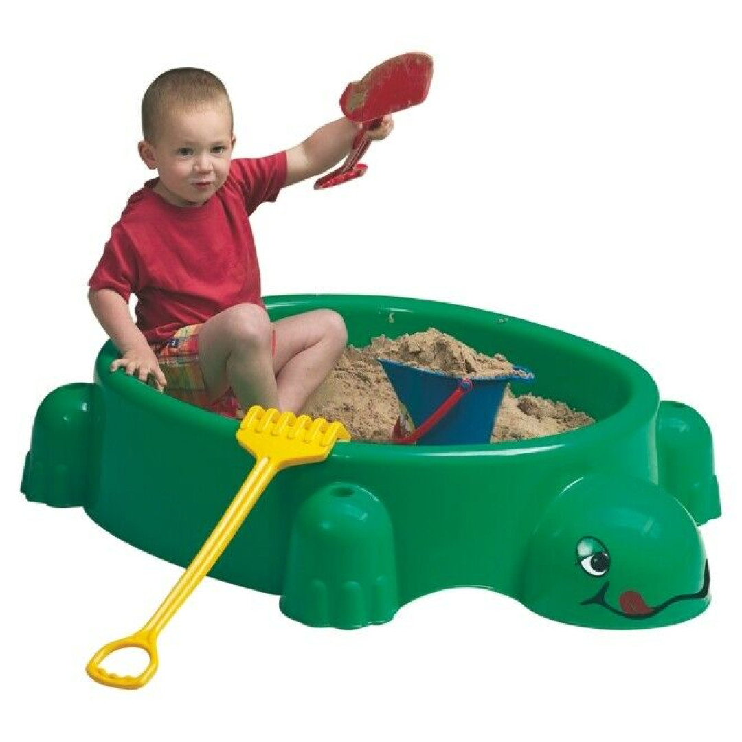 Green Turtle Paddling Pool and Sandpit