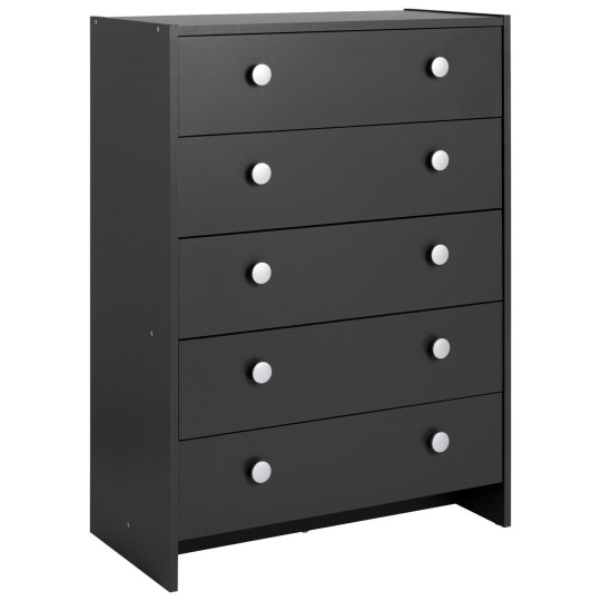 Seville 5 Chest of Drawer - Anthracite