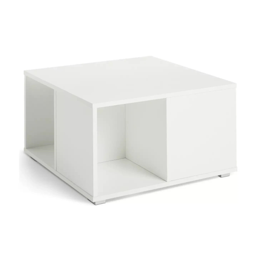 Squares Coffee Table - White | White Modern Living Room Table Minimalist Design