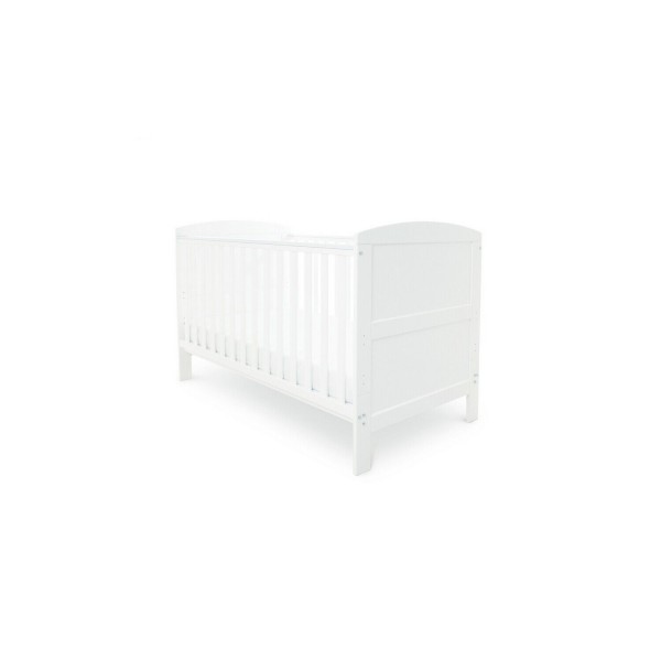 Ickle Bubba Coleby Classic Baby Cot Bed – White
