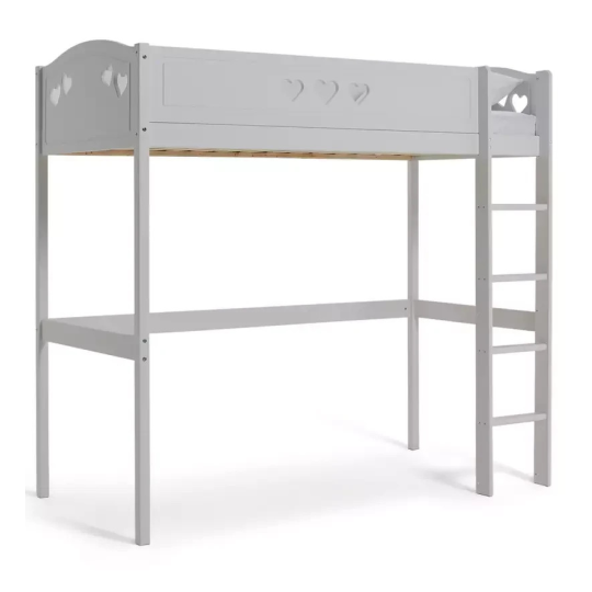 Home Mia High Sleeper Bed Frame - White ( B Grade )