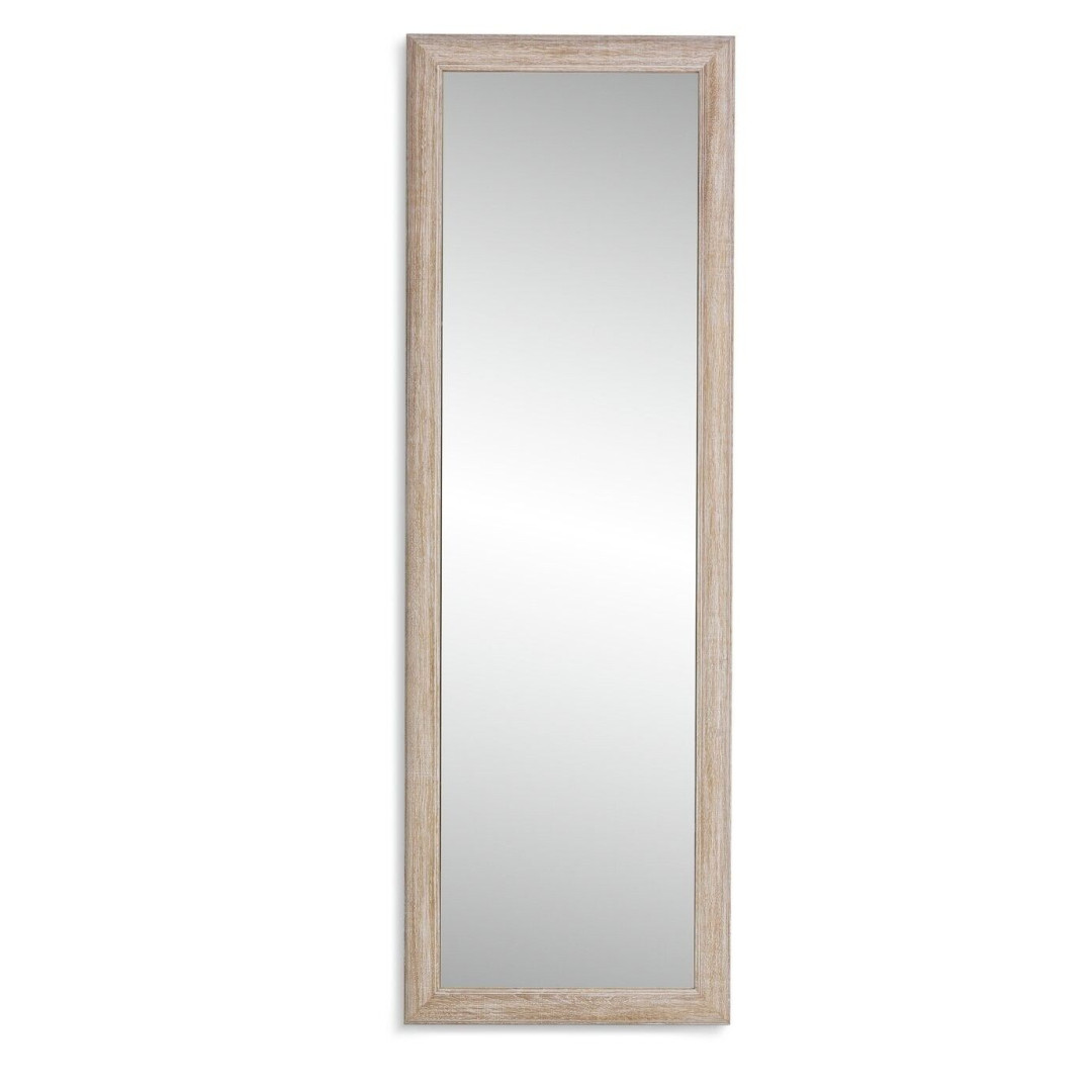  Full Length Rectangular Mirror - Oak - 150x40cm 