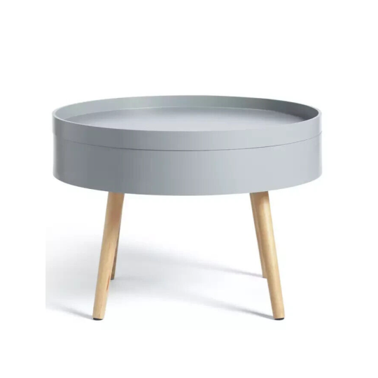 Habitat Skandi Round Coffee Table - Grey