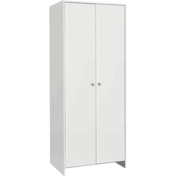 Seville 2 Door Wardrobe - White ( B Grade 22692 - 22695 )