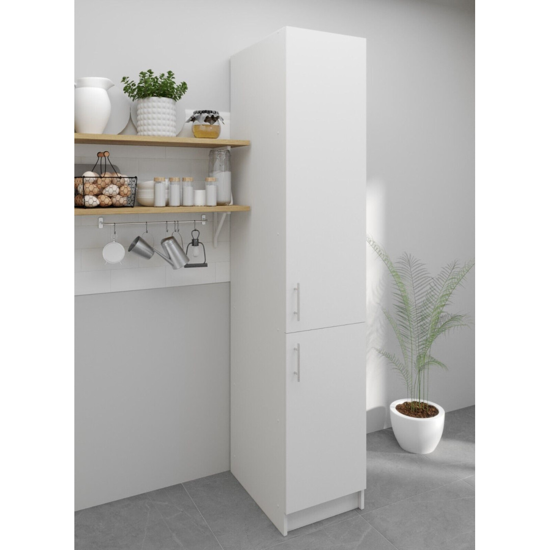 Kitchen Base Tall Ladder Cabinet 400mm - Dark Grey - Grey - White Matt or Gloss
