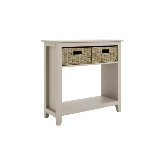 Willow 2 Drawer Unit - Grey