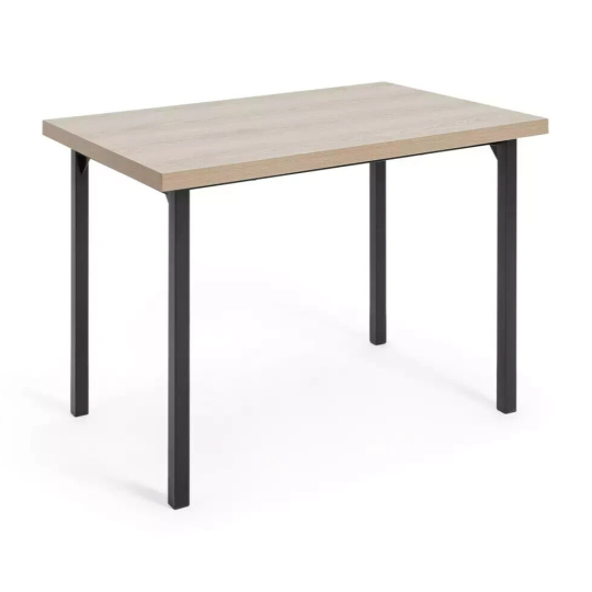 Habitat Zayn Wood Effect 4 Seater Dining Table - Natural | Modern Furniture