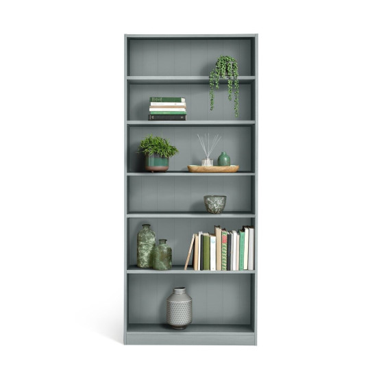 Maine Bookcase - Grey ( B Grade 19921 )