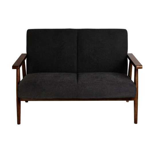 Home Watson Fabric 2 Seater Sofa - Grey | Modern fabric sofa
