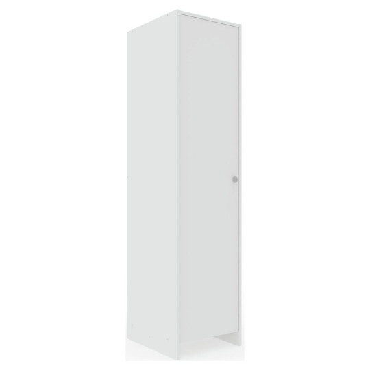 Seville 1 Door Wardrobe - White