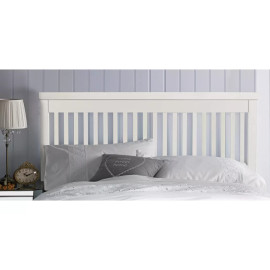 Aubrey Kingsize Headboard - White Aubrey Kingsize Headboard - White