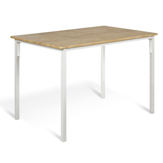 Home Bolitzo 4 Seater Dining Table - White | Modern Kitchen Dining Room