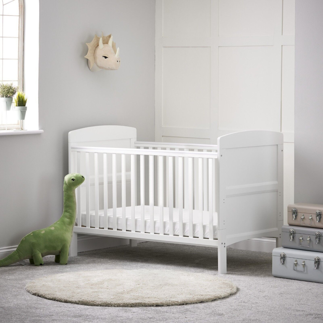 Obaby Grace Cot Bed White