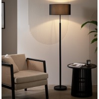 Gloss Stick Floor Lamp - Black ( B Grade 13482 )