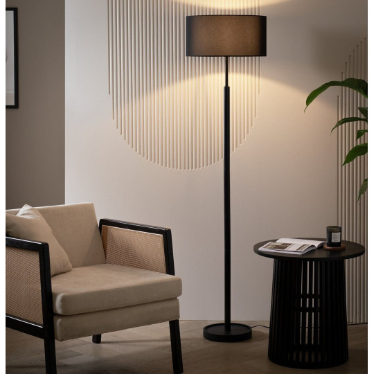 Gloss Stick Floor Lamp - Black ( B Grade 13482 )