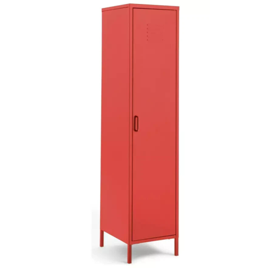 Habitat Tall 1 Door 4 Shelf Locker - Red ( B Grade 47567 )