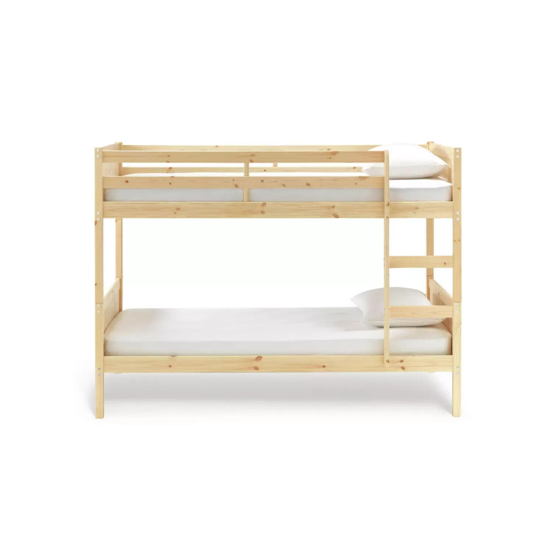 Detachable Bunk Bed Frame Pine
