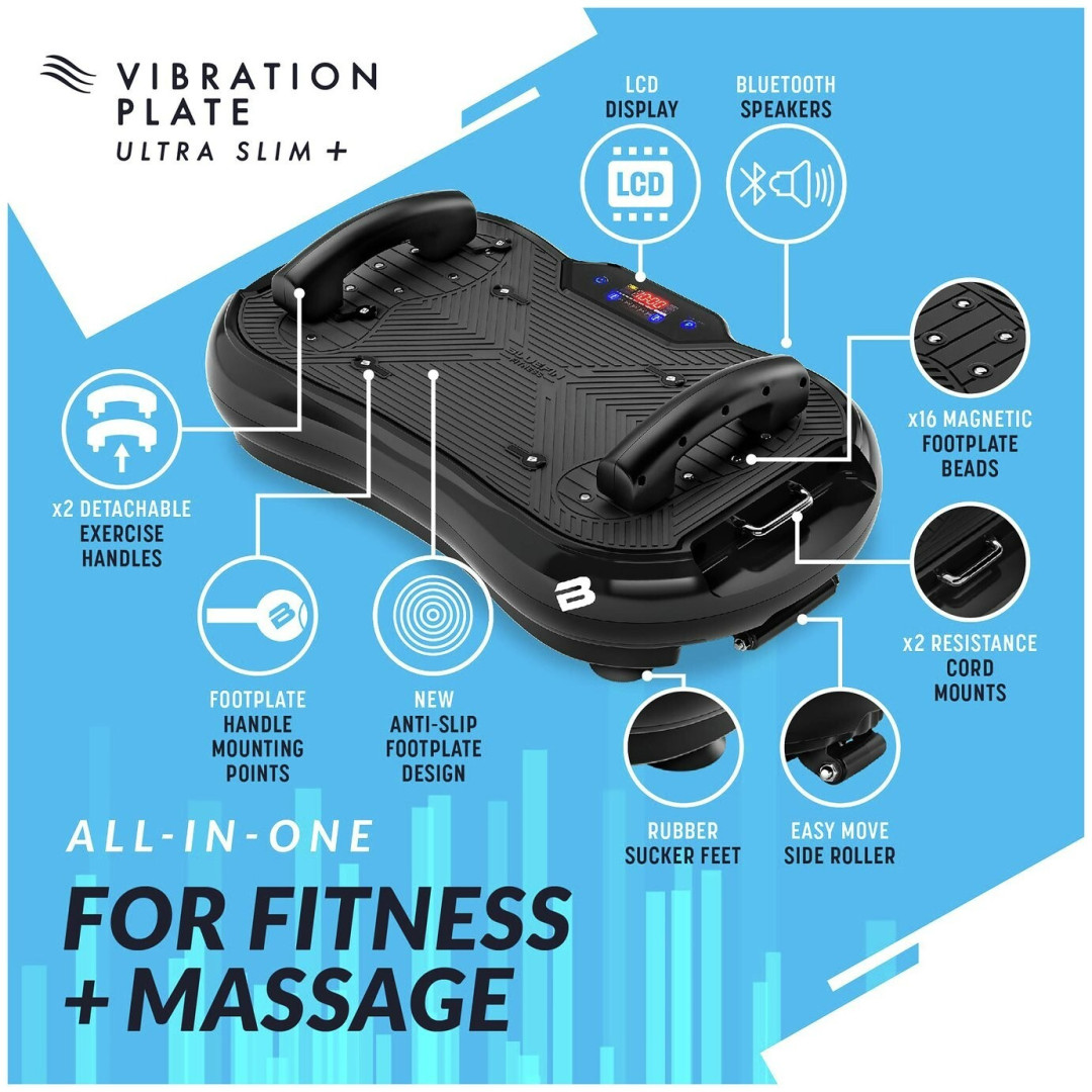 Fitness Bluefin Slim Ultra SLIM #1 Bestseller Vibration Plate