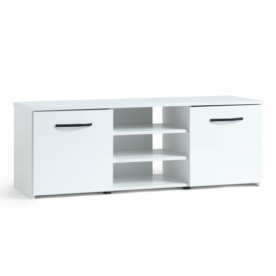 Hayward 2 Door Small TV Unit - White Gloss