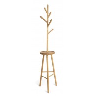 60 Twiggy Wooden Coat Stand - Oak