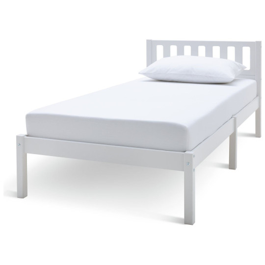 Habitat Ronnie Single Bed Frame - White ( B Grade 9073 )