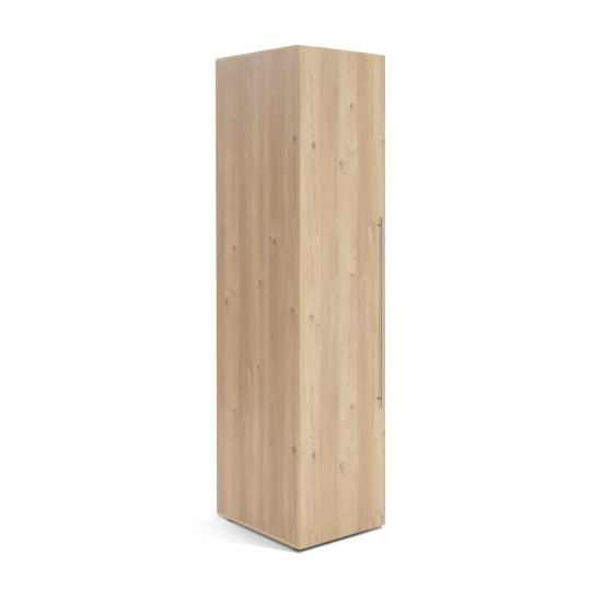Atlas 1 Door Wardrobe - Oak | Minimalist Visual Style
