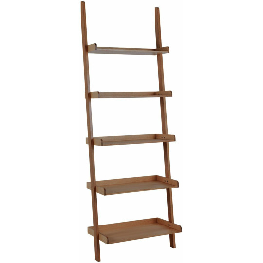 Jessie Ladder Shelf - Walnut Effect