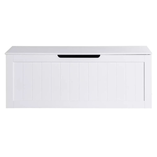 Marston XL Shaker Blanket Box - White