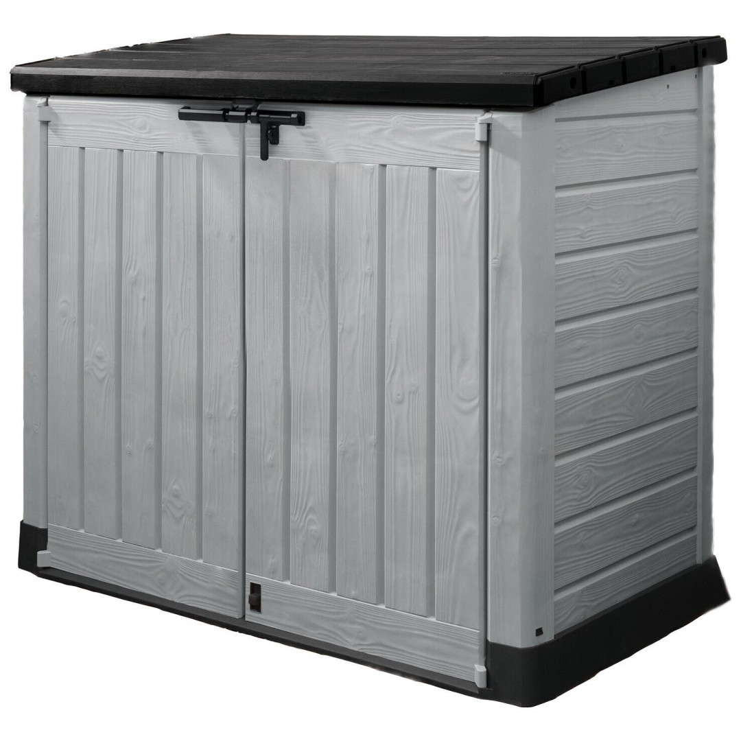 Keter Store It Out Max 1200L Garden Storage - Grey/Black