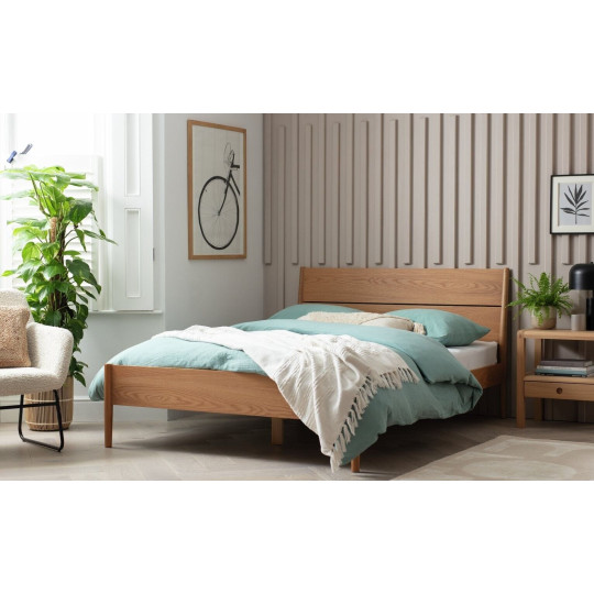 Scottie Kingsize Bed Frame - Oak