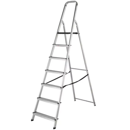 Werner 7 Tread High Handrail Step Ladder