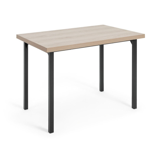 Habitat Zayn Wood Effect 4 Seater Dining Table - Natural | Kitchen (Table ONLY)