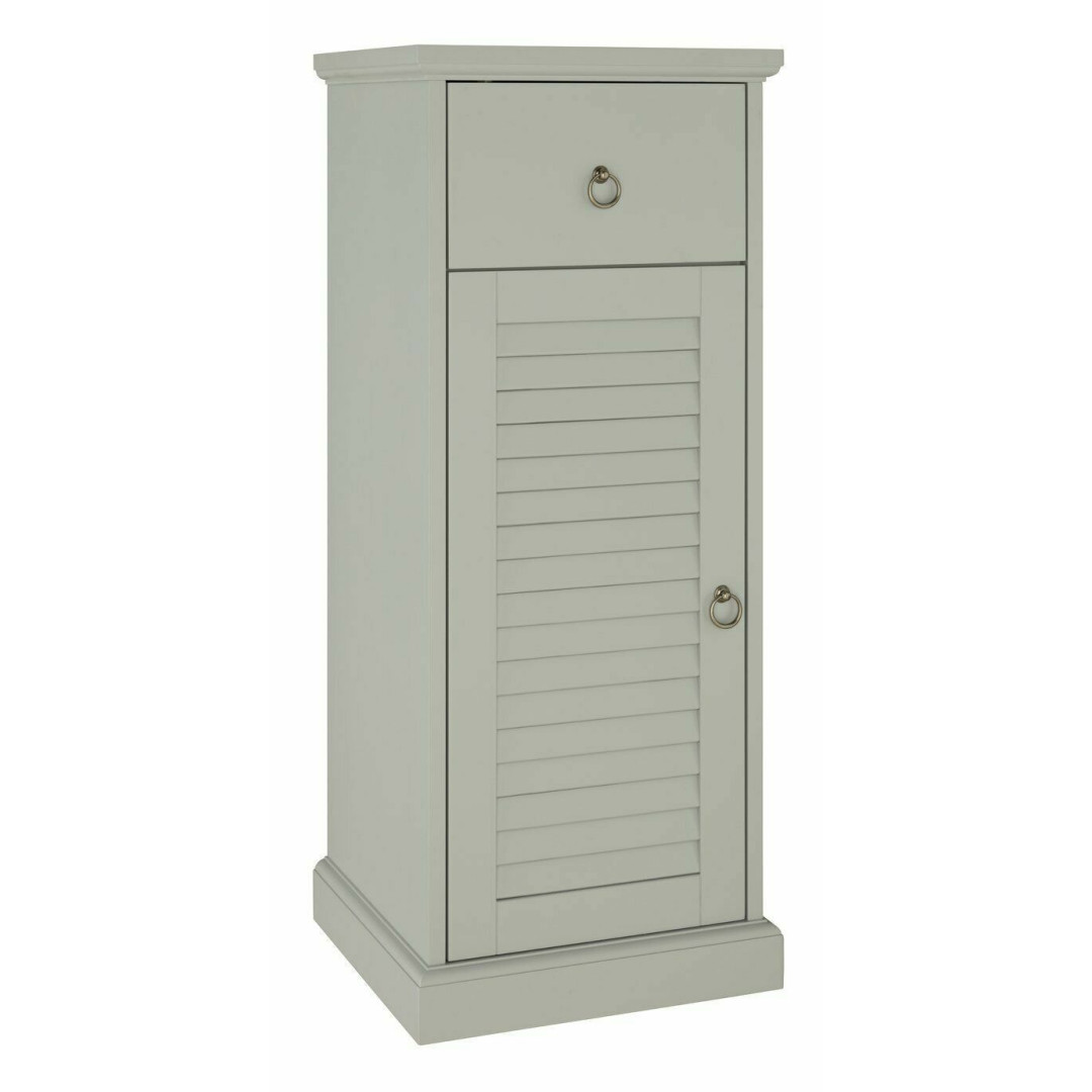 Le Marais 1 Door Single Unit Cabinet - Grey