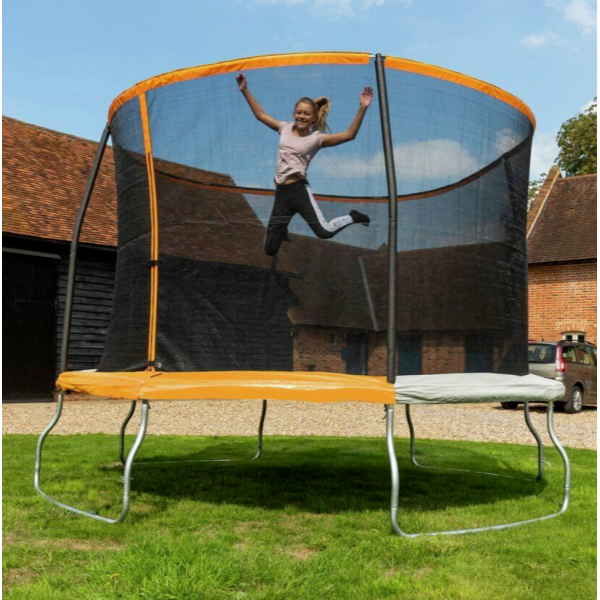 Sportspower 10ft Trampoline With Enclosure Safety Net  For Garden - Outdoor